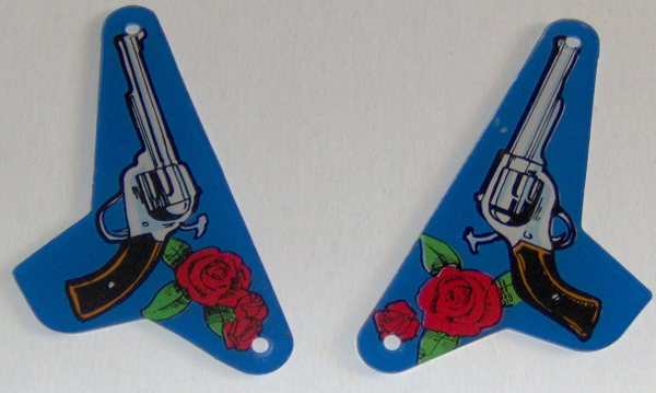 (image for) Data East Guns N Roses Slingshot Plastics - Used - Click Image to Close
